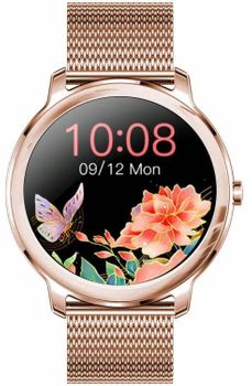 Zegarek damski Smartwatch Rubicon na złotej bransolecie RNBE66.jpg